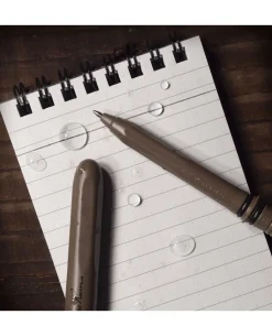 All-Weather Pocket Pen Black Ink Flat Dark Earth