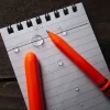 All-Weather Pocket Pen Orange Black Ink