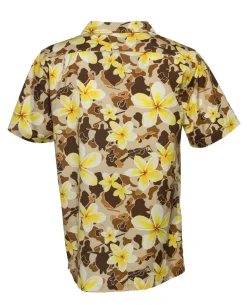 Aloha Pua Honu Shirt Beach Tan