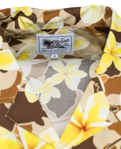 Aloha Pua Honu Shirt Beach Tan