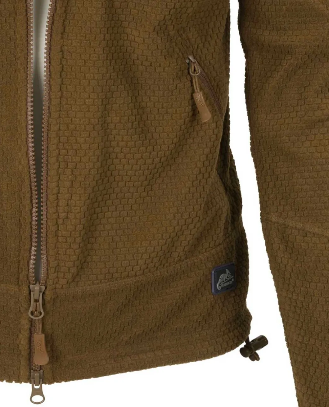 Alpha Tactical Jacket Grid Fleece Coyote