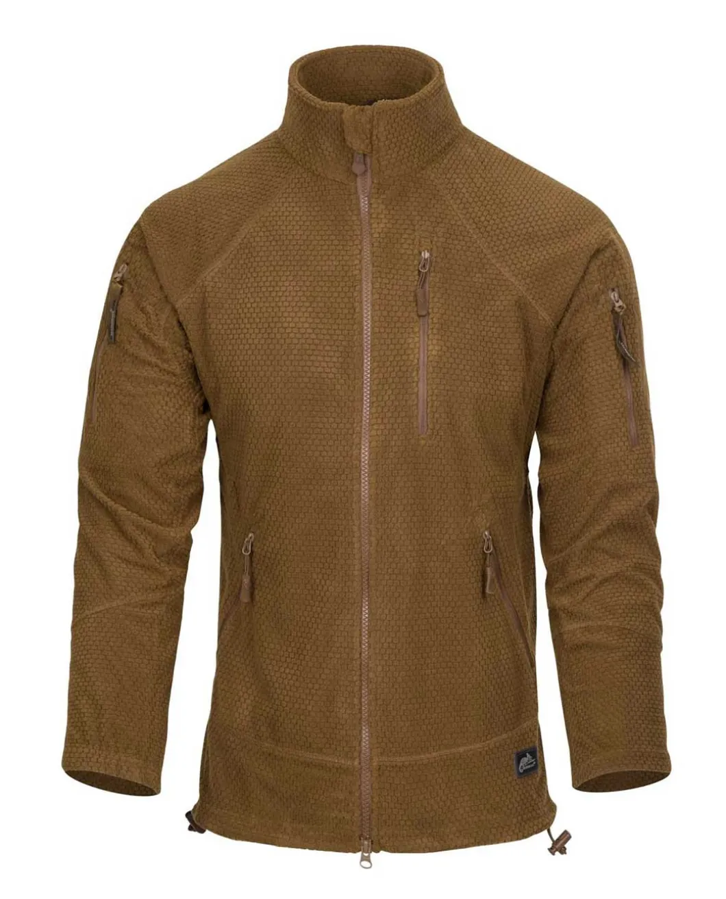 Alpha Tactical Jacket Grid Fleece Coyote