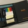 A5 Notepad Sleeve Black Schwarz