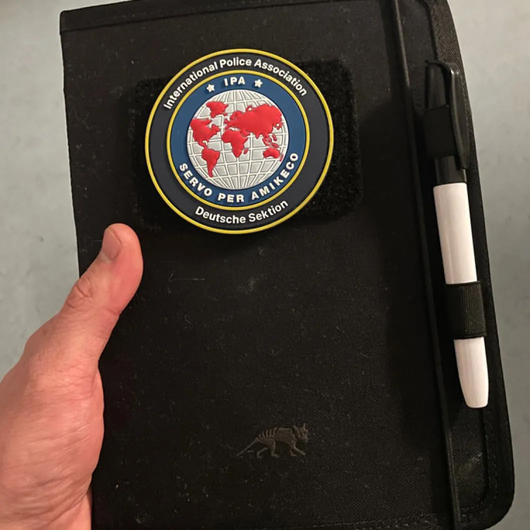 A5 Notepad Sleeve Black Schwarz