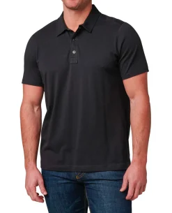 Archer S/S Polo 2.0 Black Schwarz