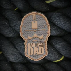 Bad Ass Dad Patch Coyote