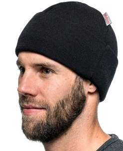 Beanie Classic Black Schwarz