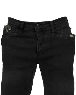 Black Elastane Denim MUD TWK V3