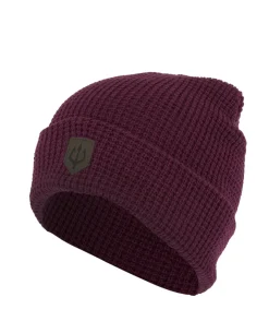 Black Trident Team Beanie Maroon Rot