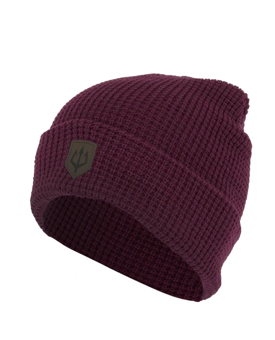 Black Trident Team Beanie Maroon Rot