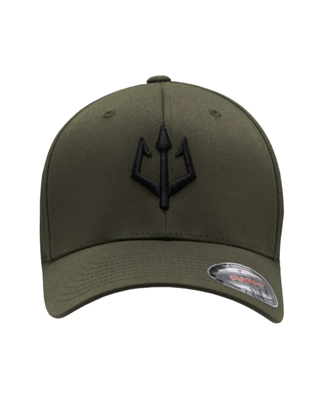 Black Trident Team Cap - S/M Ranger Green