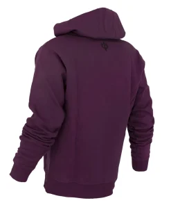Black Trident Team Hoodie - Maroon Rot