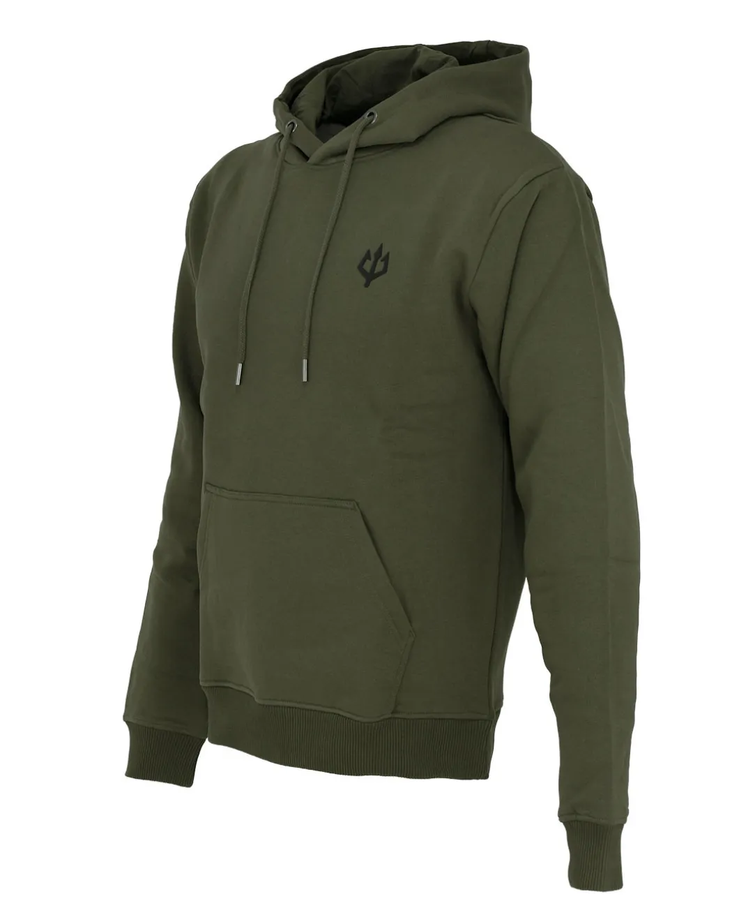 Black Trident Team Hoodie - Oliv
