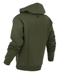 Black Trident Team Hoodie - Oliv