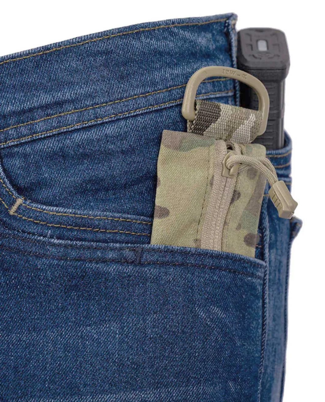 Blue Elastane Denim MUD V3