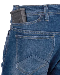Blue Elastane Denim MUD V3