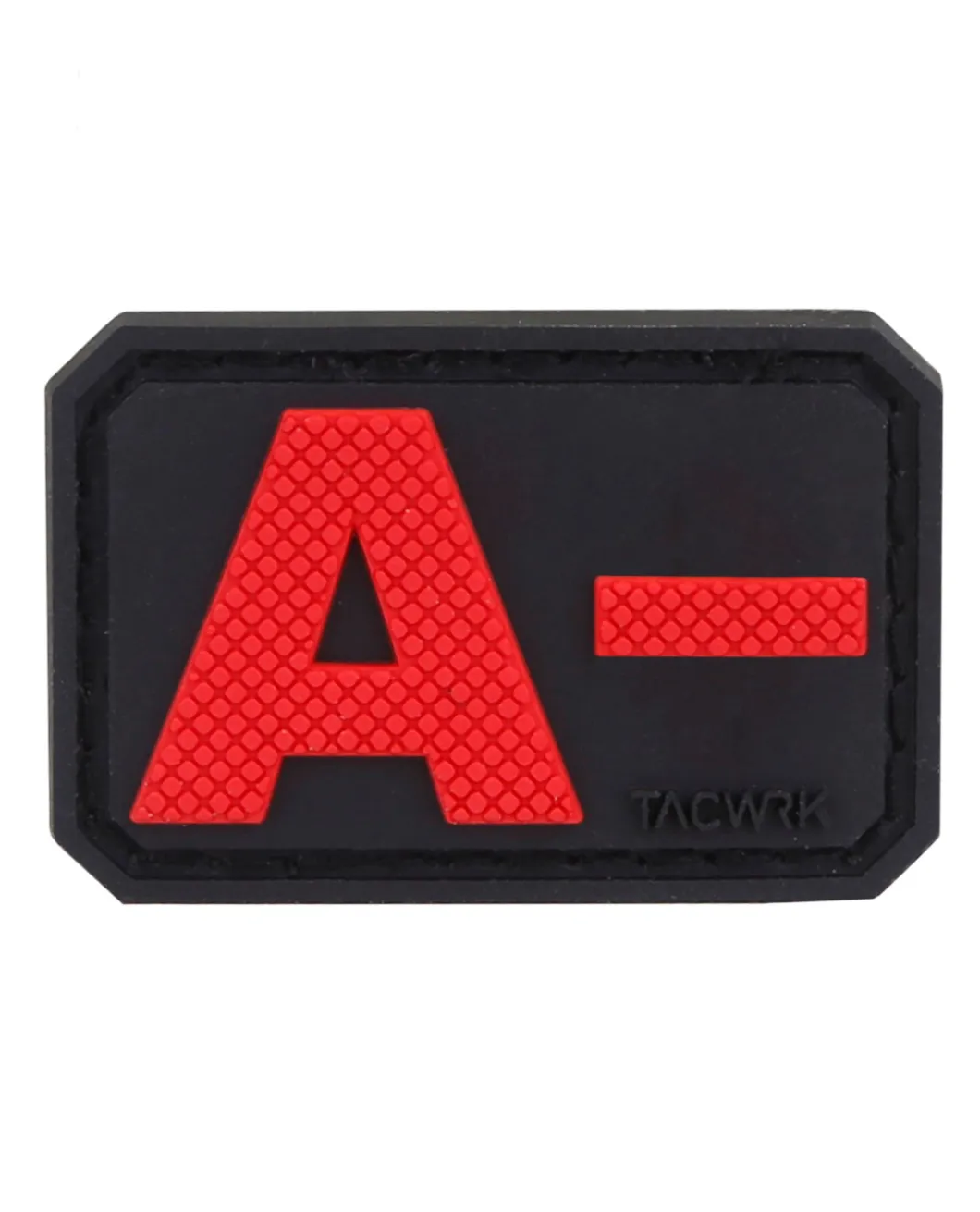 Blutgruppe PVC Patch A- Rot