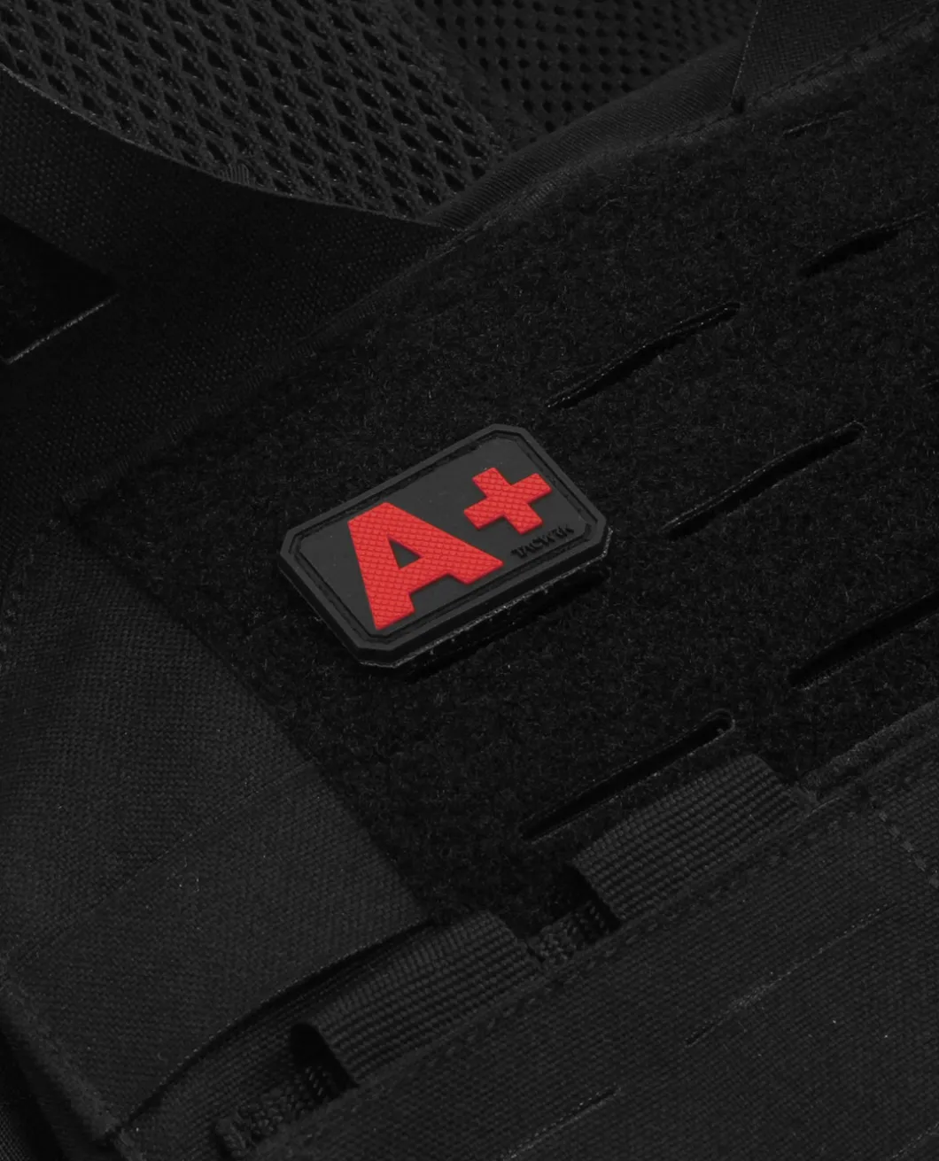 Blutgruppe PVC Patch A- Rot