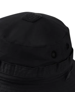 Boonie Hat Mk2 PolyCotton Stretch Ripstop Black Schwarz
