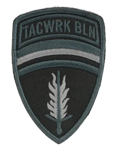 Brigade Patch Gestickt Schwarz