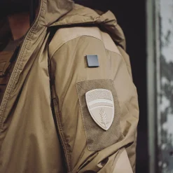 Brigade Rubber Patch Schwarz