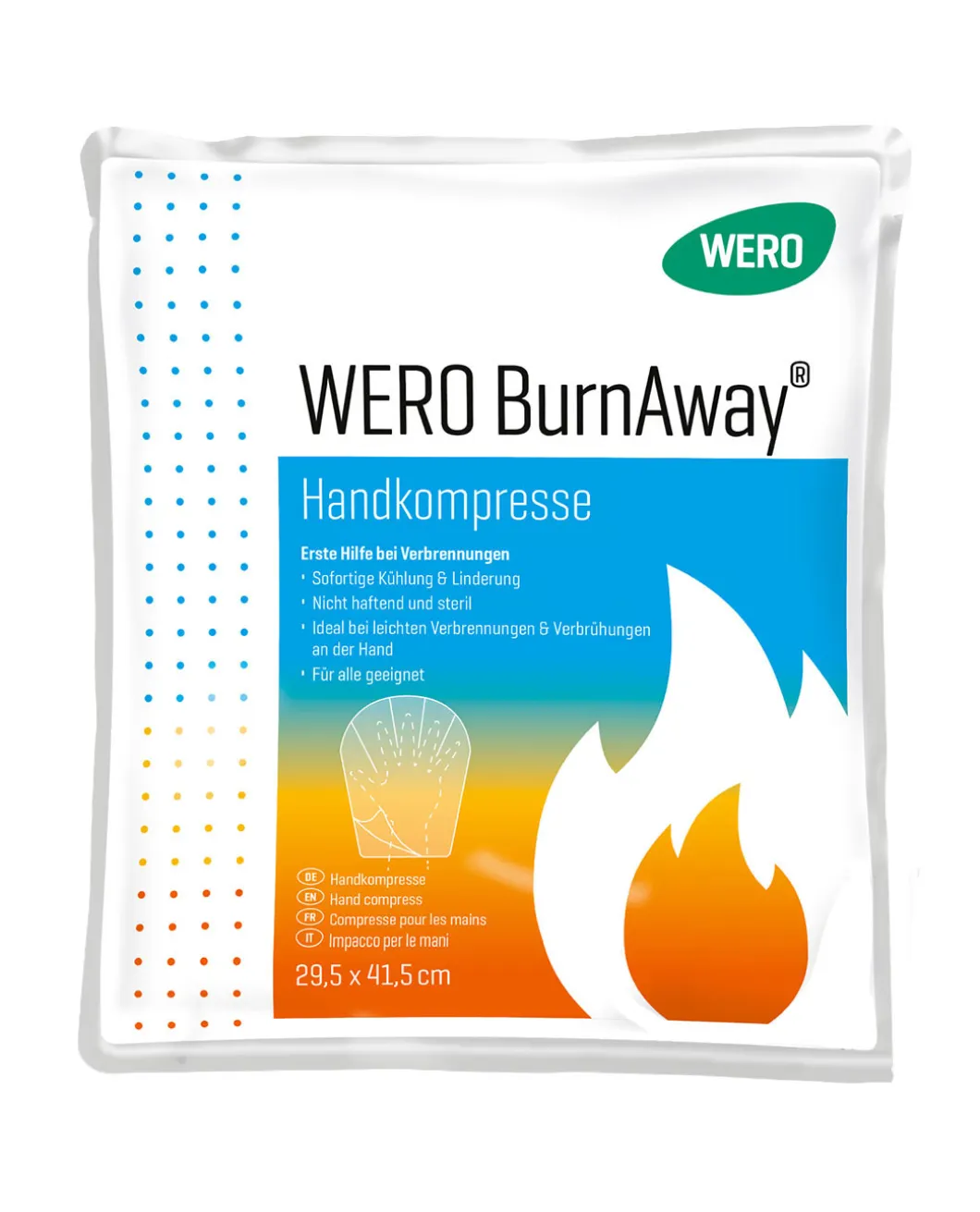 BurnAway Handkompresse