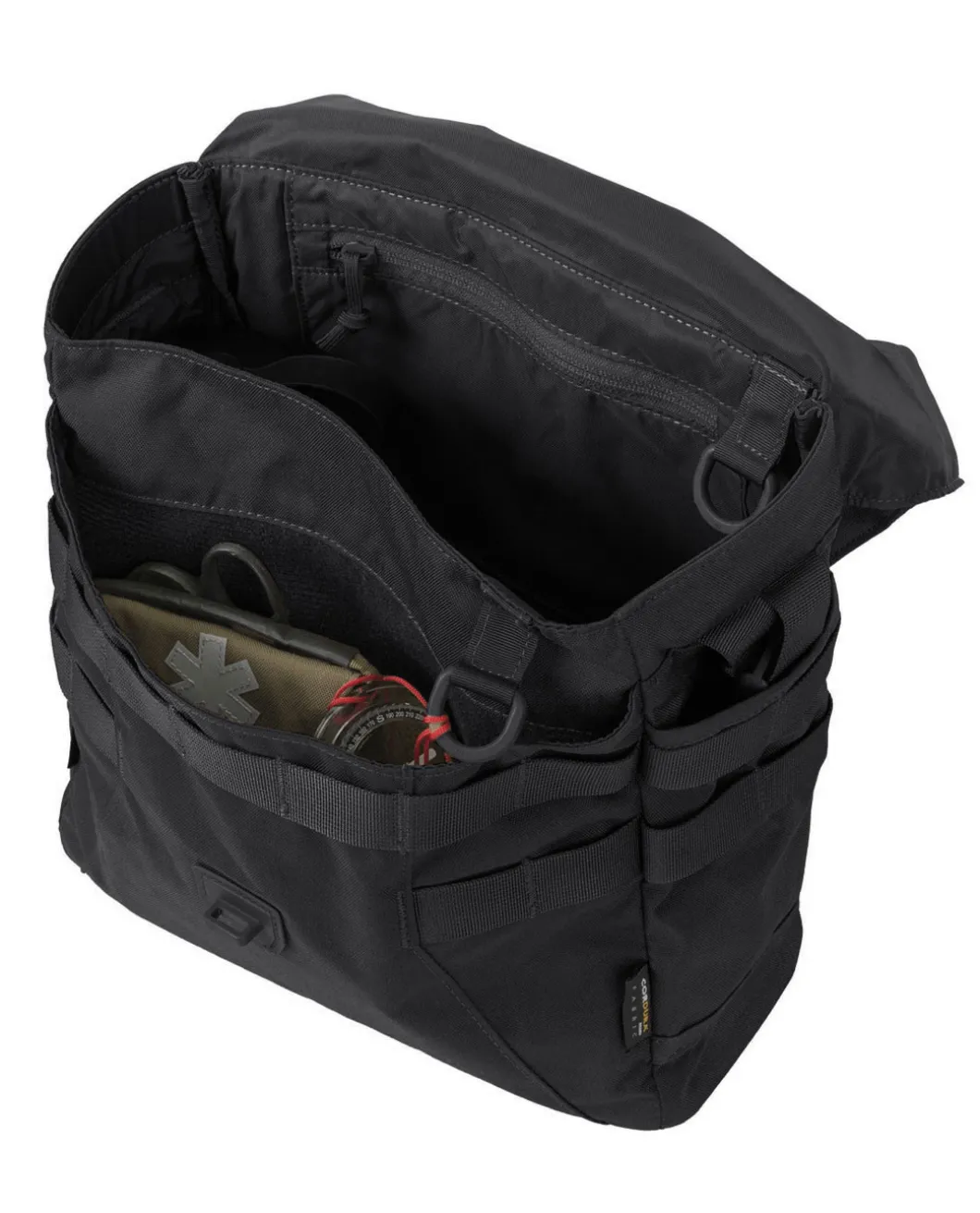 Bushcraft Haversack Bag Cordura Black Schwarz