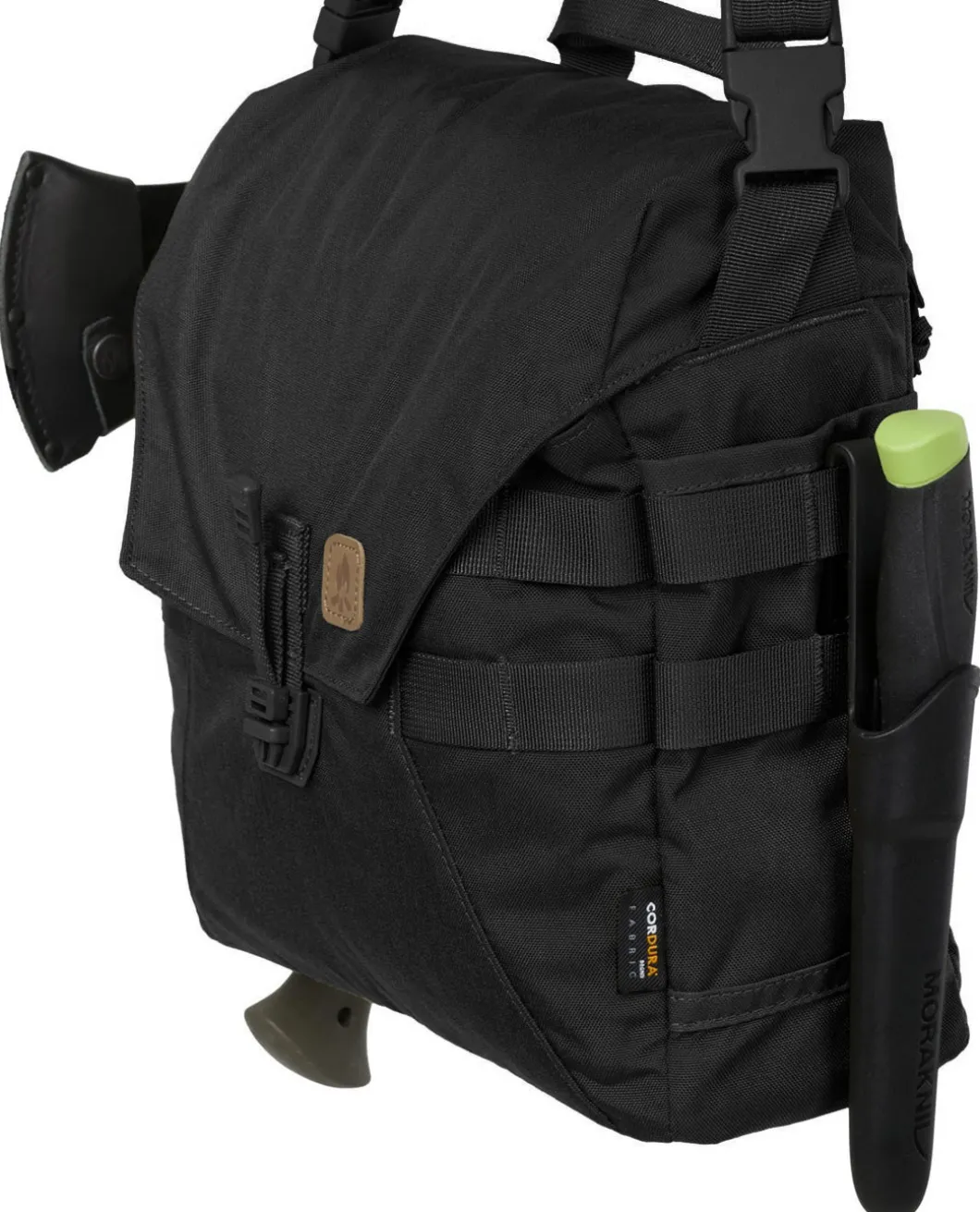 Bushcraft Haversack Bag Cordura Black Schwarz