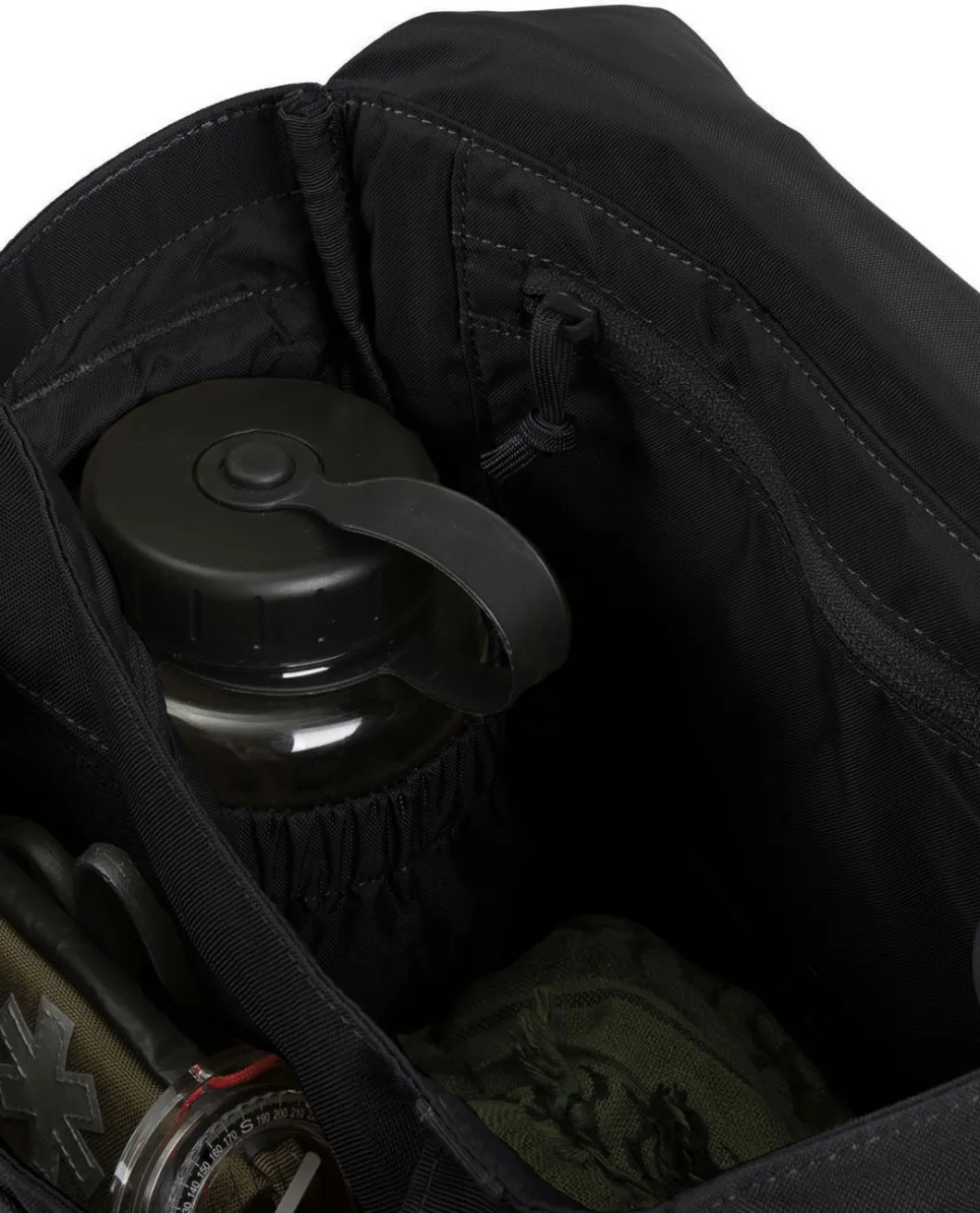 Bushcraft Haversack Bag Cordura Black Schwarz