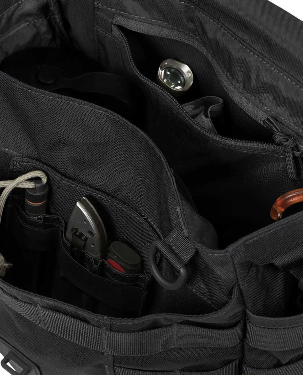 Bushcraft Haversack Bag Cordura Black Schwarz