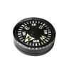 Button Compass Large Black Schwarz