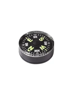 Button Compass Small Black Schwarz