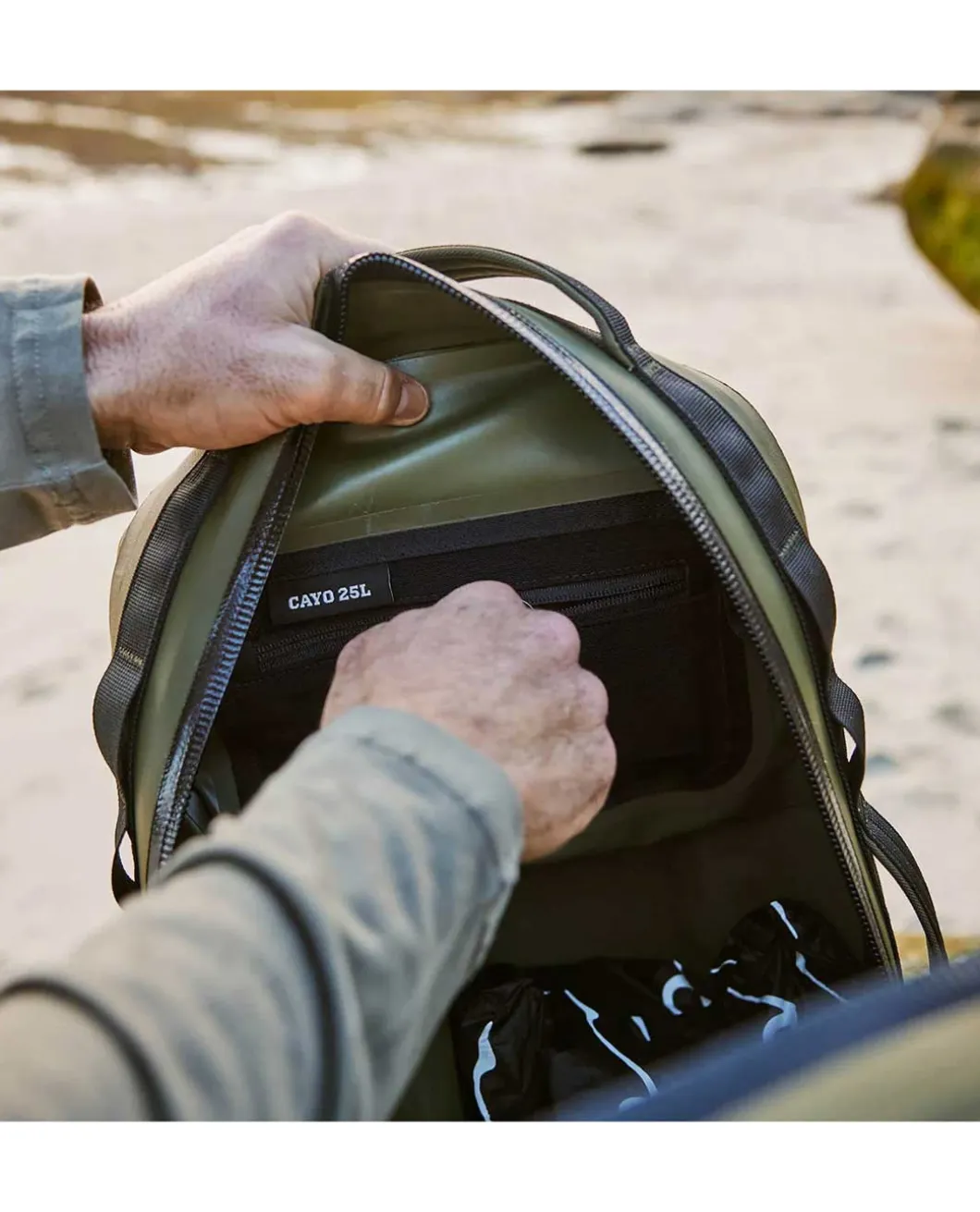 Cayo Backpack 25L Black Schwarz