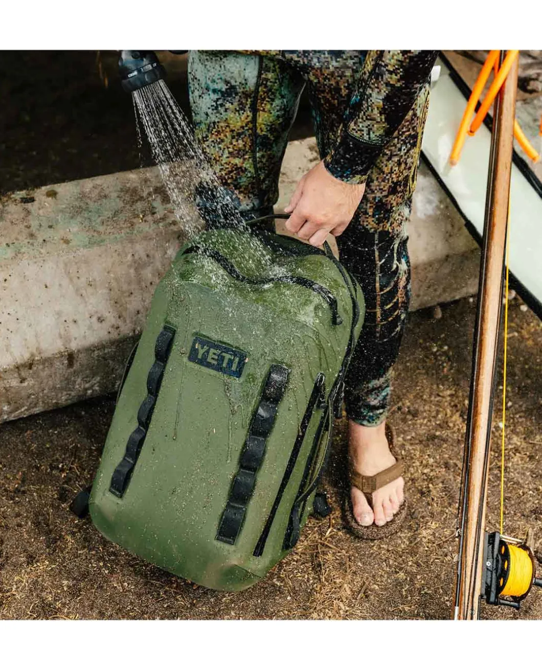 Cayo Backpack 35L Olive Oliv
