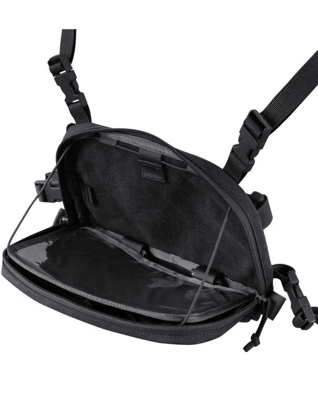 Chest Pack Numbat Small Black Schwarz