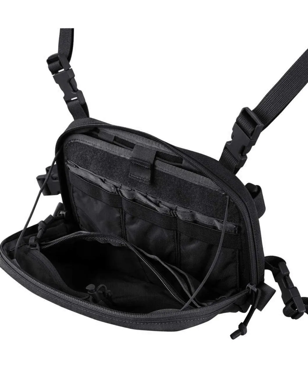 Chest Pack Numbat Small Black Schwarz