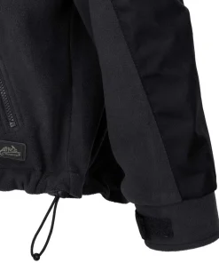 Classic Army Jacket Fleece Black Schwarz