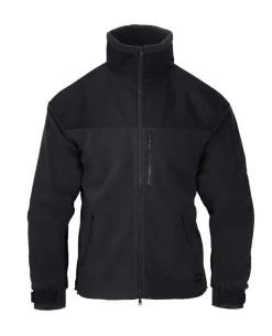 Classic Army Jacket Fleece Black Schwarz