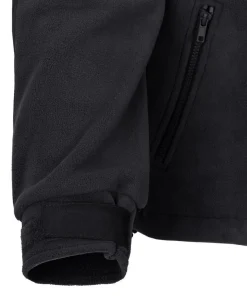 Classic Army Jacket Fleece Black Schwarz