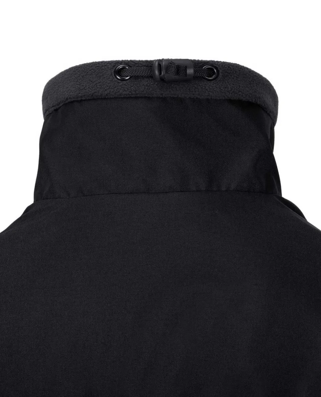 Classic Army Jacket Fleece Black Schwarz