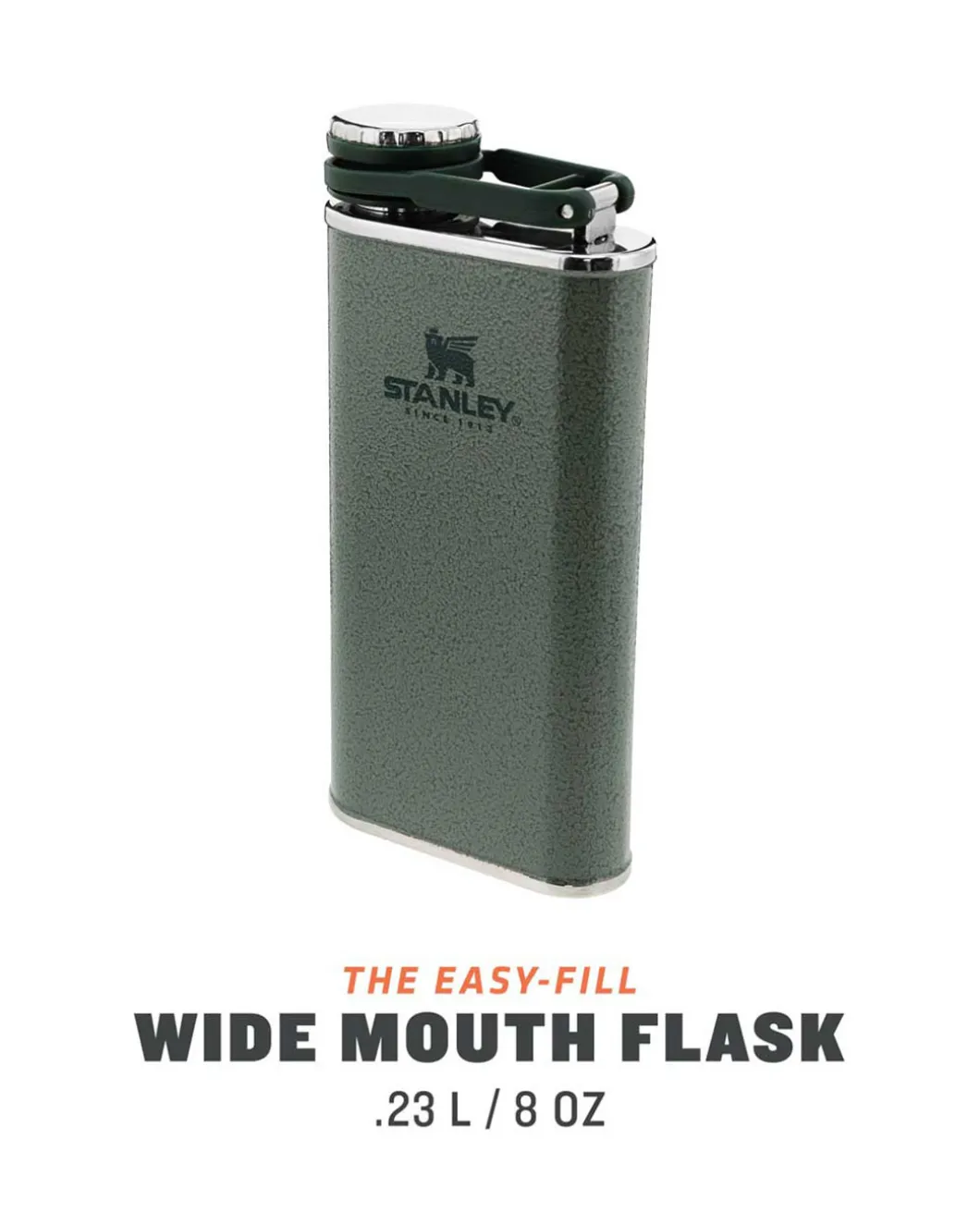Classic Wide Mouth Flask 0.23l Grün