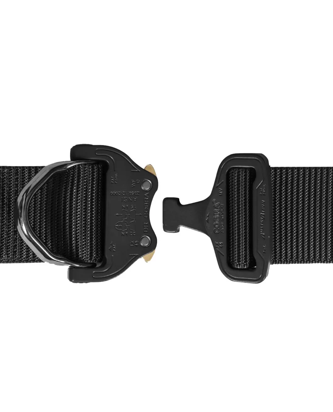 Cobra D-Ring (FX45) Tactical Belt Black