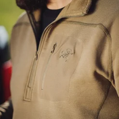 Cold WX Zip Neck SV Crocodile