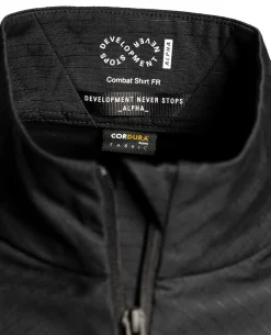 Combat Shirt FR Black Schwarz