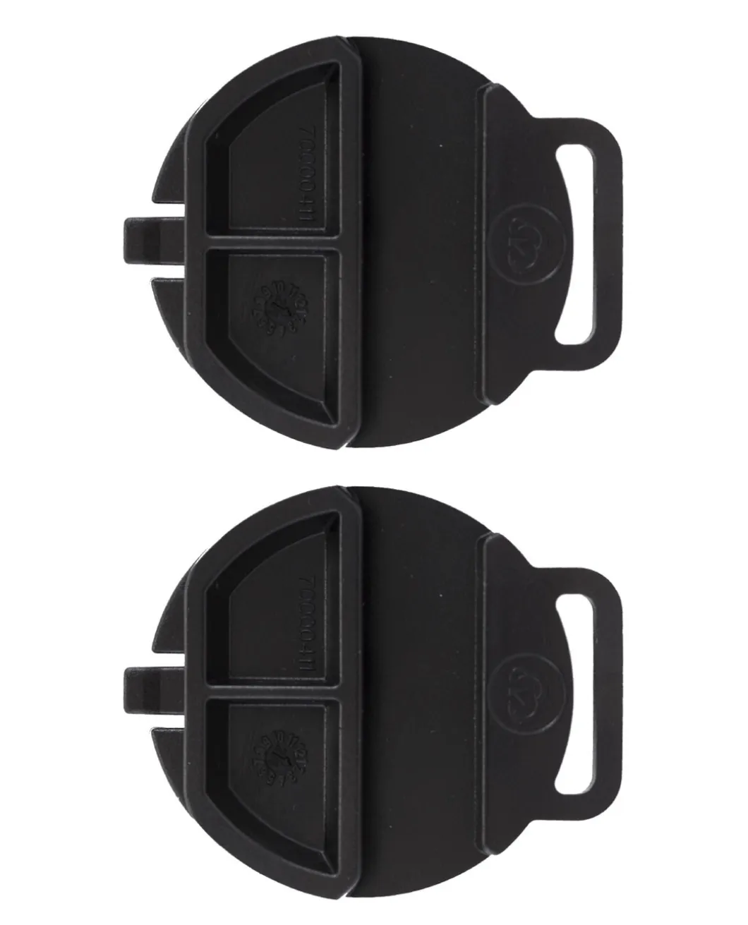COM-1 Gehörschutzadapter Set ohne Drahtarme schwarz