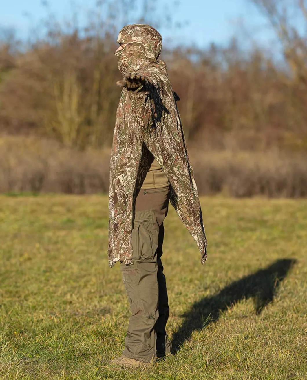 Compact-Poncho Concamo Brown