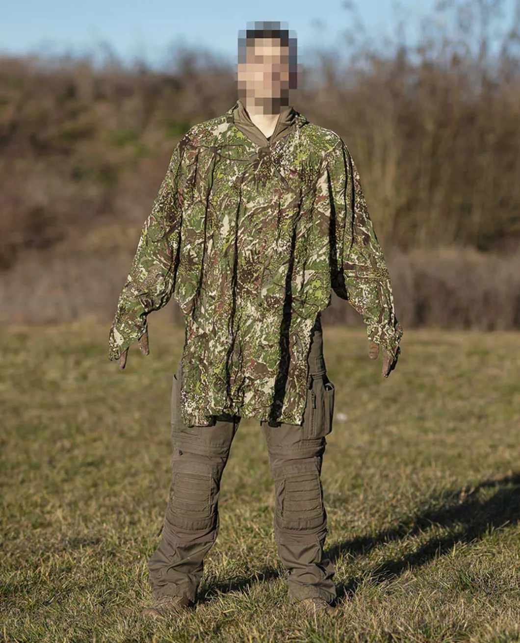 Compact-Poncho Concamo Green