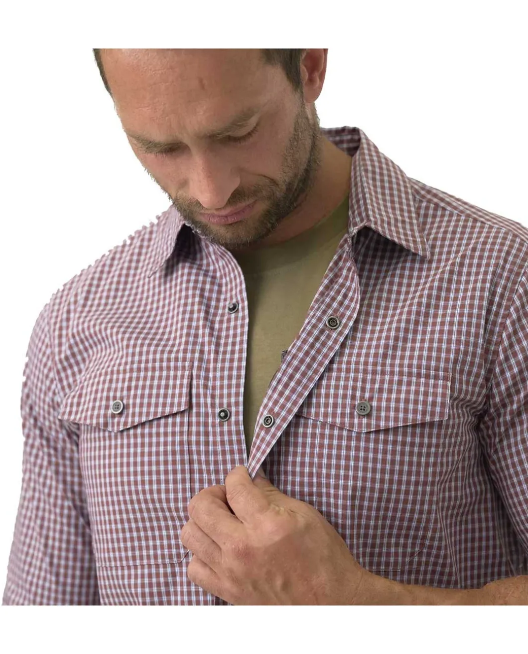 Concealed Carry Shirt Washed Black Schwarz
