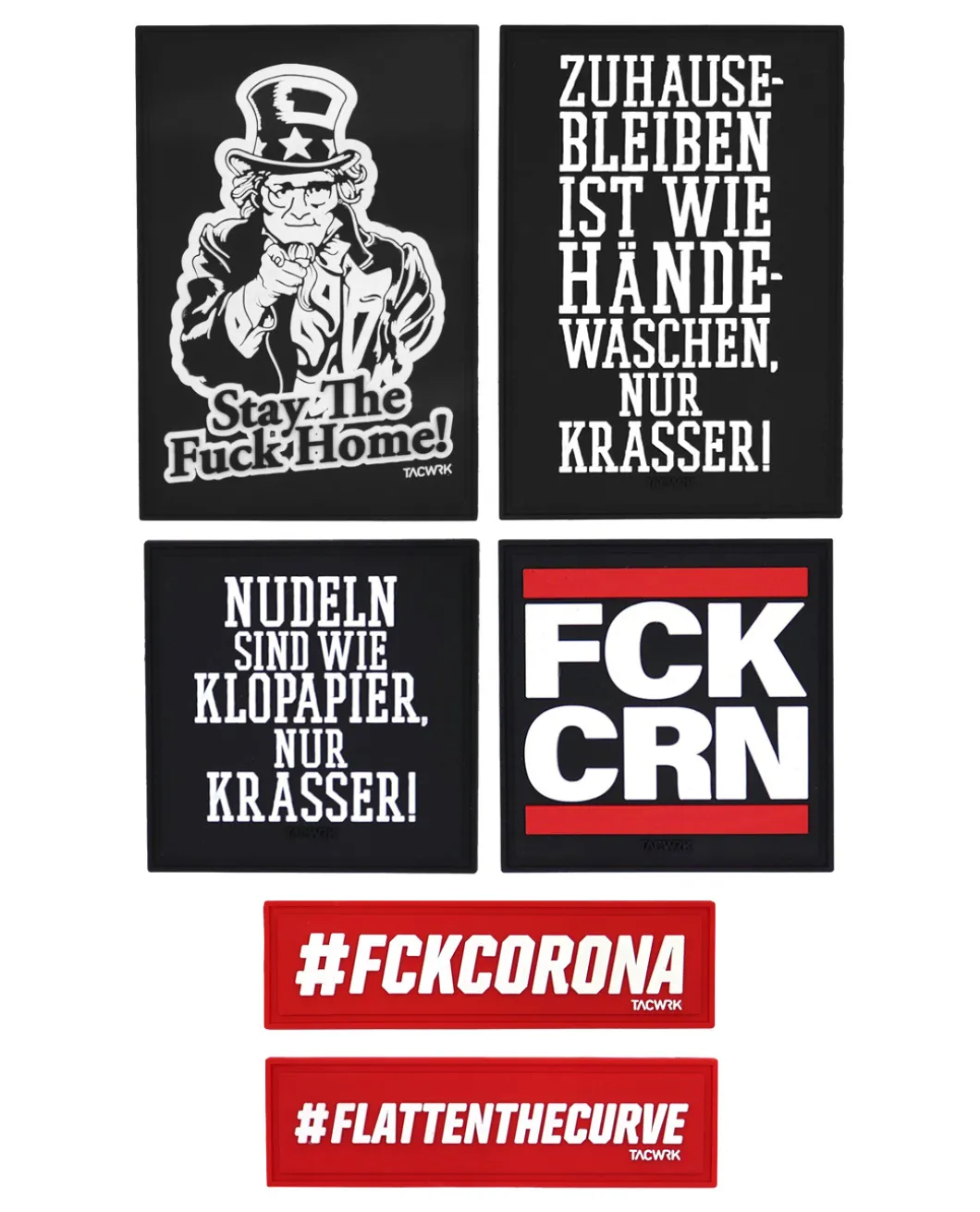 Corona Patch Set