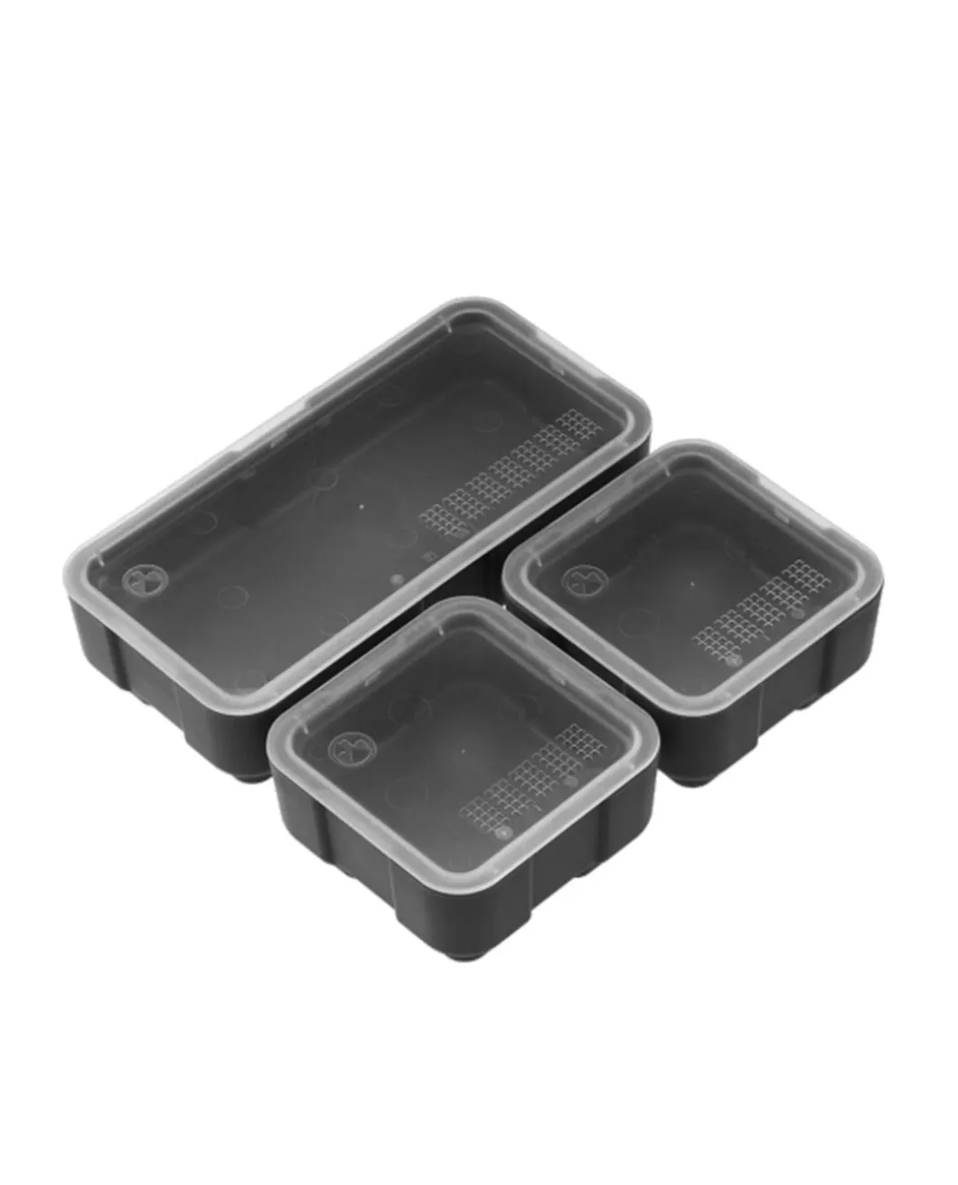 DAKA Bins 2x4 + 2x2 Black Schwarz
